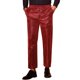 thumbnail image 1 of Pantalones de lentejuelas metálicos para hombres INSPIRE CHIC de los años 70, pantalones rectos de fiesta, 36 Rojo, 1 of 5