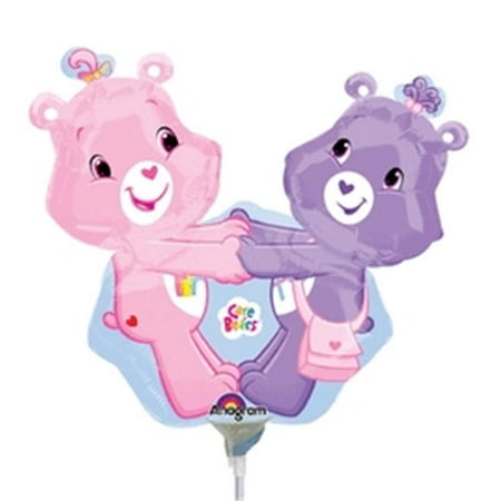 Anagram 59076 14 in. Care Bears Friends -Inflated Foil Balloon