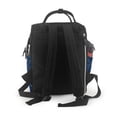 thumbnail image 3 of Balery Snowflake Dark Blue Mummy Backpack - Waterproof Twill Canvas, Large Capacity Diaper Bag with Multiple Pockets and Adjustable Straps, 3 of 6