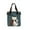 GW093-Armygreen, variante sur Kaukko Sac à Main en Toile pour Femmes Sac à Bandoulière Sac à Main pour Chat Grand Sac à Main (Café1)