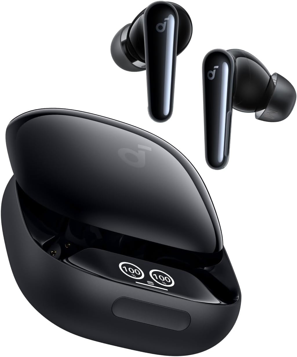 Soundcore Liberty 4 Pro by Anker, Noise Cancelling Wireless Earbuds, Black