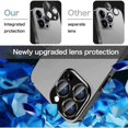 thumbnail image 6 of KONEE Camera Lens Protector Compatible with iPhone 13 Pro/ 13 Pro Max, 9H Tempered Glass Screen Protector, Metal Protective Lens Cover for iPhone 13 Pro/ iPhone 13 Pro Max - Black, 6 of 8