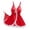 Red, variant on JSGEK Sexy Babydoll Lingerie Nightgown Set for Women Spaghetti Strap Contrast Bow Mini Dress with Matching Thong Intimate Sleepwear Nightwear Red XL