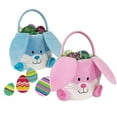 thumbnail image 6 of Personalized Easter Basket Cute Plush Easter Bunny Bag For Kids Boys Girls First Easter Egg Basket Gift For Easter Small Cloth Storage Bins, 6 of 9