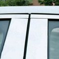 thumbnail image 2 of STEEL CHROME Pillar Posts Door Cover Mirrored Window Trim for Mazda CX-5 2017-21, 2 of 4