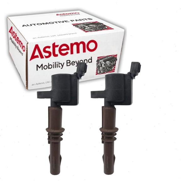 2 pc Hitachi IGC0117 Ignition Coils for 8L3Z12029A Spark Plug Wire Boot Fits select: 2010 FORD F150 SUPERCREW, 2008-2009 FORD F150