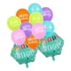 thumbnail image 4 of Globo Colgante Del Festival Del Cumpleaños Del Globo Hexagonal 12pcs verde, 4 of 9