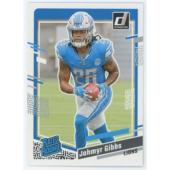 NFL 2023 Panini Donruss Football    Jahmyr Gibbs #331 (Rated Rookie)
