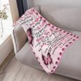 thumbnail image 5 of Daughter Gifts for Birthday Daughter Blanket 50"x40"- Daughter Gifts from Mom, Gifts for Daughter for Birthday Graduation, Daughter Blanket from Mom, Pink, 5 of 6