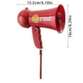 thumbnail image 5 of KUFptva Electric Firefighter RolePlay Megaphone Toy for Kids with Folding Handle and Shoulder Strap for Children Party, 5 of 7