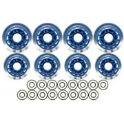INDOOR Hockey Wheels HILO 4-76mm 4-80mm ABEC 9 BEARINGS