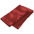 thumbnail image 2 of Satin Pillowcases Pair with Envelope Closure (King, Burgundy), 2 of 4