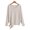 Beige-01, variant on Sweaters for Women Solid Color Crew Neck Long Sleeve Drawstring Batwing Loose Knit Pullover Comfortable Casual Pullover Top Black One Size