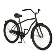 Concord 26 Pacifica Cruiser Bicycle, Fits Riders 52 - 510+, Adult, Unisex, Matte Black