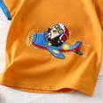 thumbnail image 4 of Zanarzt T-Shirt d'Été pour Tout-Petit Été Mignon Doux Imprimé Dessin Animé Graphique Tee T-Shirt Garçon Tout-Petit Col Rond Tee, Rouge, 18-24 Mois, 4 of 5