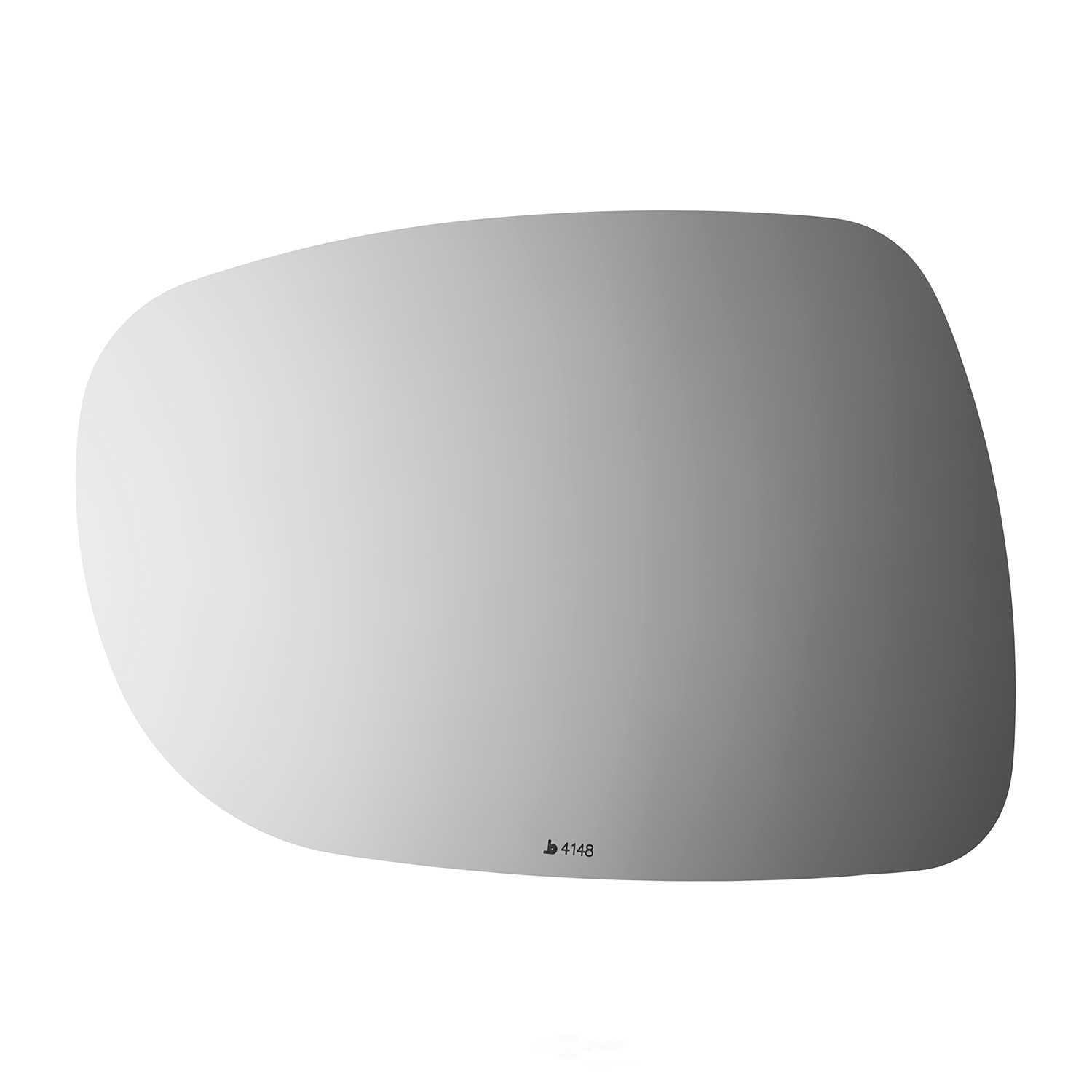 Burco Side View Mirror Replacement Glass - Clear Glass - 4148