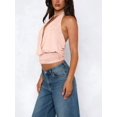 thumbnail image 5 of Women Y2K Halter‑Neck Crop Tank Top, Loose‑Fit Open‑Back Sleeveless Cami Vest Summer Daily and Party Going‑Out Top, 5 of 13
