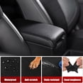 thumbnail image 4 of KBH Center Console Lid Armrest Cover Replacement for Toyota Camry Accessories 2012-2017, Car Arm Rest Covering Skin Upholstery, Black (Leather Part Only), 4 of 9