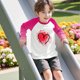 thumbnail image 4 of Blusas y camisas de manga larga y cuello redondo para niños y niñas, blusa informal de moda con bloques de color, manga larga y cuello redondo, estampado, para niñas de 2 a 15 años., 4 of 9