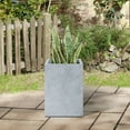 thumbnail image 3 of GUAGNDONG CREATIVE STONE GARDEN DECORATION CO.,LTD Durx-litecrete Lightweight Concrete Tall Planter - 13'x13'x18.5', 3 of 5