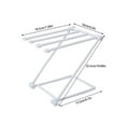 thumbnail image 2 of Kitchen Towel Rack, Space Saving Folding Fabric Storage, Vertical Countertop Organizer for Efficient Drying Multiple Towels Plates, Gray, 2 of 5