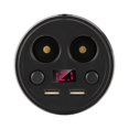 thumbnail image 4 of Port Car Charger,Multifunctional Cup Shape 4 Car Cigarette Lighter Charger USB Car Charger Highly Recommended, 4 of 12
