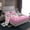 Pink, variant on Castle Fairy Cartoon Pink Bow Knot Twin Sheet Sets,Polka Dots Bedding