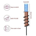 thumbnail image 2 of Copper Rain Gauge, High Accuracy Garden Floating Rain Measure Gauge Yard Garden, 2 of 5