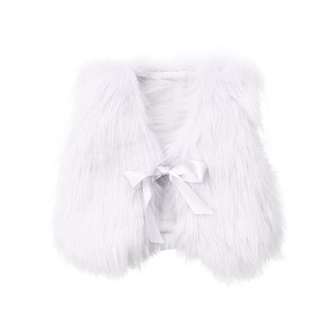 Posijego Veste Sans Manches en Polaire pour Bébé Fille, Manteau Chaud Sans Manches pour Petite Fille, Automne Hiver