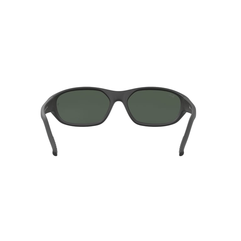 Ray-Ban Daddy-O Sunglasses, Retro Rectangle Eyeglasses with Case