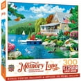 thumbnail image 2 of MasterPieces 300 Piece EZ Grip Jigsaw Puzzle - Lakeside Memories - 18"x24", 2 of 6