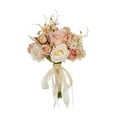 thumbnail image 3 of Ramo de novia, flores artificiales, decoraciones, ramo de novia, ramo de dama de honor, ramo para fiesta, festival nupcial, 3 of 9