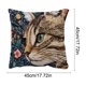 thumbnail image 3 of Spring Cute Pet Patterns Imitation Embroidery Cushion Cover Soft Throw Pillow Cover For Sofa And Chair Ideal Choice For Spring Easter Sofa And Bedroom Decor, 3 of 6