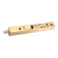 thumbnail image 4 of Rongfmy Stainless Steel Door Flush Bolt Security Slide Door Guard Latch Lock Golden, 4 of 8