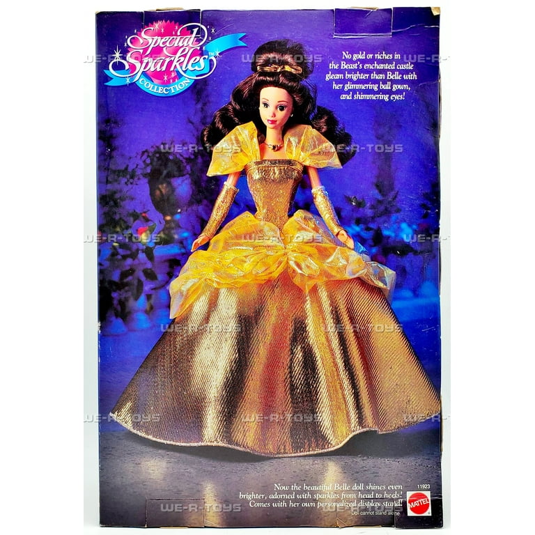 Disney's Beauty and the Beast Special Sparkles Belle Doll 1994