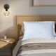thumbnail image 5 of Super Soft Pillow Core - Plantillas de almohada de poliéster en pack de 2, 48x74cm (18,5x29,1 pulgadas) - soporte medio, transpirable, blanco/verde/gris, 5 of 6