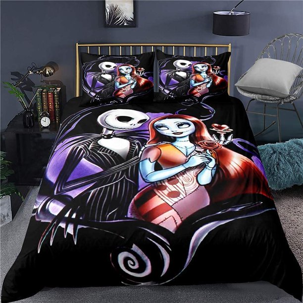 Nightmare Before Christmas Bedding Set Valentine's Day Decor Gifts