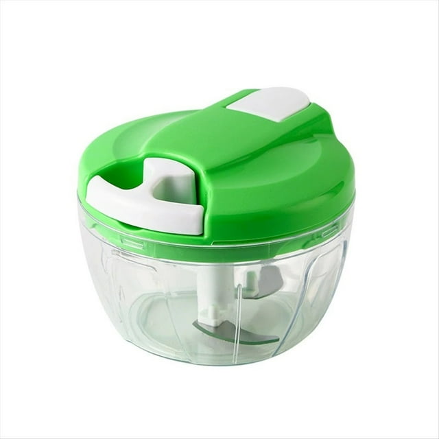 Procesador de Alimentos Manual, de Verduras, de Portátil con Tirador de Cuerda, Cortador de Cebolla para Verduras, Jengibre y Frutas.