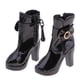 thumbnail image 2 of 6 Botas De Tacón material cuero Artificial Femenino Para Juguetes Calientes '' Kumik Negro Hugo Figura de acción Zapatos de arranque, 2 of 10