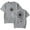 Grey, variant on Quackity For The World T-Shirt Women Men Crewneck Casual Short Sleeve Fashion Tee