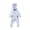 Blue-XXL, variant on Pet Dogs Clothes Hooded Raincoats Reflective Strips Dogs Rain Coat Jackets Outdoor Waterproof Dogs Clothes for Cats