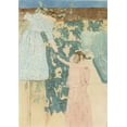thumbnail image 2 of Cassatt, Mary 11x14 Gold Ornate Wood Framed with Double Matting Museum Art Print Titled - Gathering Fruit, 2 of 4