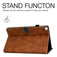thumbnail image 3 of Dteck Wallet Case For Samsung Galaxy Tab A 8" SM-T290 (2019 Released),Magnetic Folio Retro Leather Card Holder Cover Kickstand Shockproof Protective ,Brown, 3 of 6