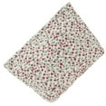 thumbnail image 5 of Unique Bargains 1 Pc Floral Quilted Clutch Makeup Bag for Travel Vacation Red Polyester, 5 of 5
