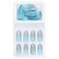 thumbnail image 3 of Uñas postizas, 24 piezas de puntas de uñas postizas, puntas de uñas postizas, funcionalidad de alta precisión, 3 of 14