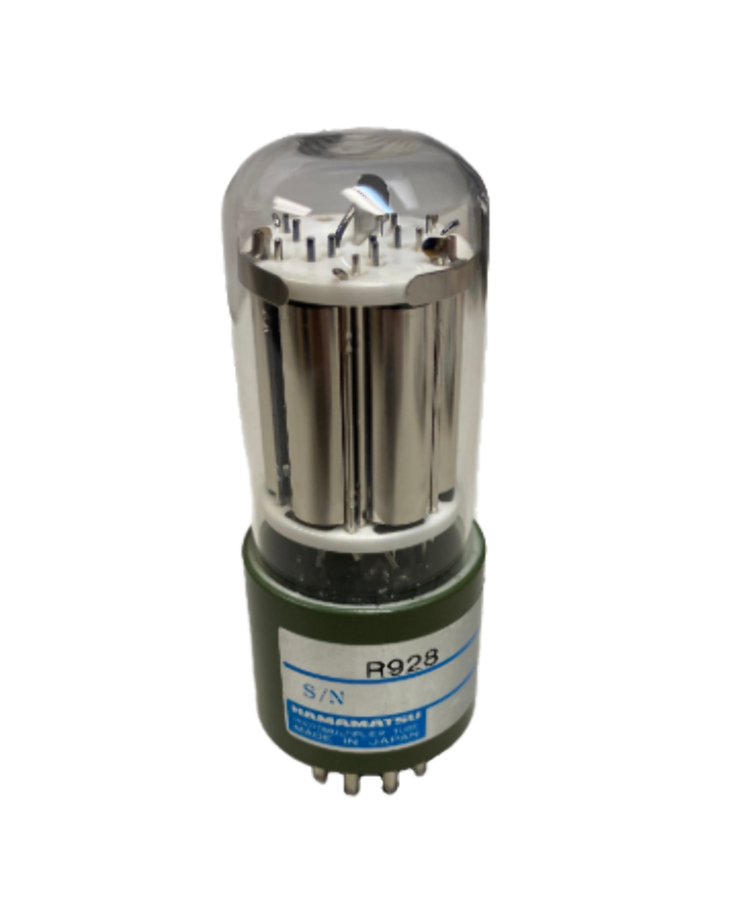 R928 Hama Matsu PhotoMultiplier Tube, Location Tube