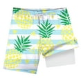 thumbnail image 7 of JUMEYU Boys Quick Dry Swim Trunks Boys Swim Trunks Bathing Suit Swim Shorts for Boys Swimming Trunks with Boxer Brief Liner Swimsuit Board Shorts Size 13-14 (Light Green,13-14 Years), 7 of 7