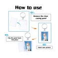 thumbnail image 3 of Picture Frame Keychain, Wearable 30pcs Photo Keychain  for Custom Photo, 3 of 7