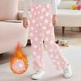 thumbnail image 2 of FAIWAD Pajama Pants for Women Fleece Plush Winter Warm Pjs Cinch Bottoms Elastic Waist Fuzzy Loungewear, 2 of 7