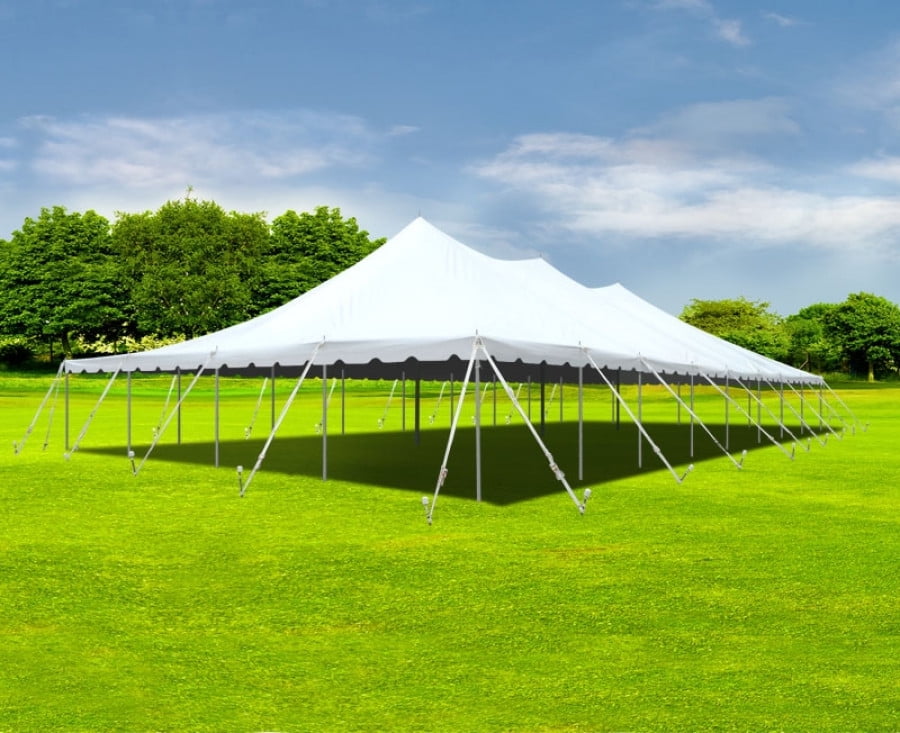 Party Tents Direct White Sectional Outdoor Wedding Canopy Pole Tent